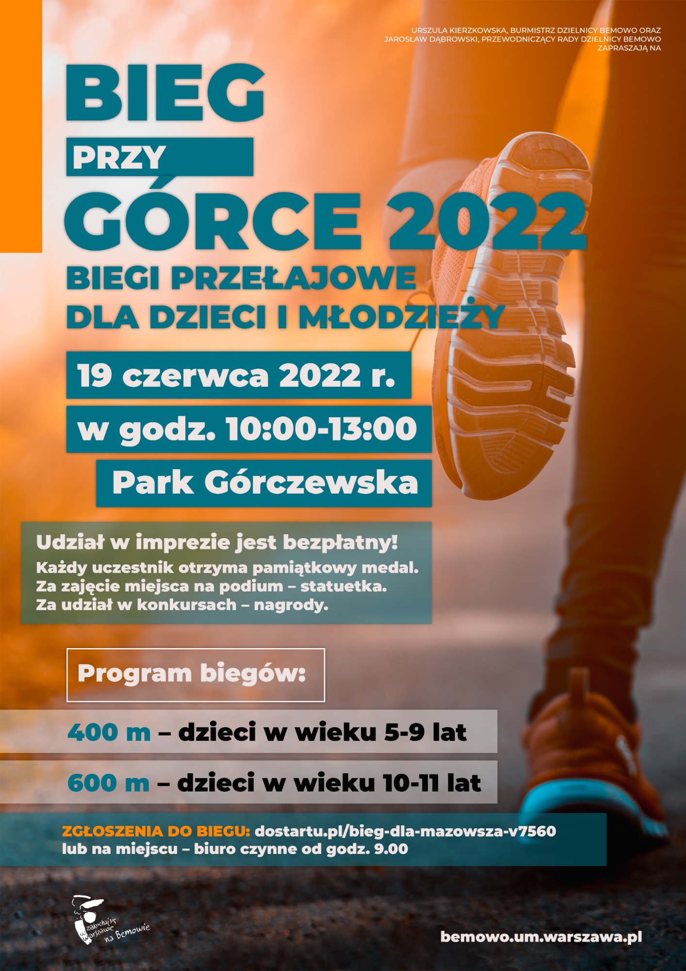 Bieg przy Górce 2022 - plakat